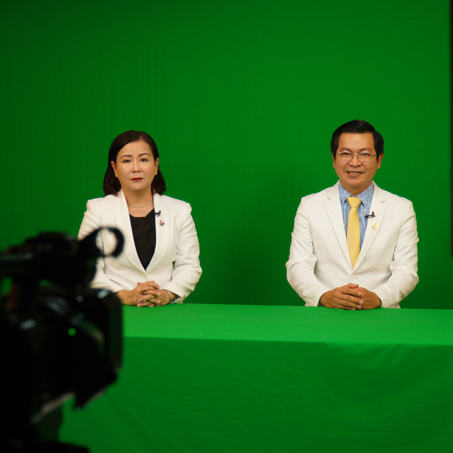 Chân dung hai bác sĩ khách mời HTV7 Tiến sĩ, Bác sĩ Nguyễn Thanh Hải và Thạc sĩ, Bác sĩ La Thảo 